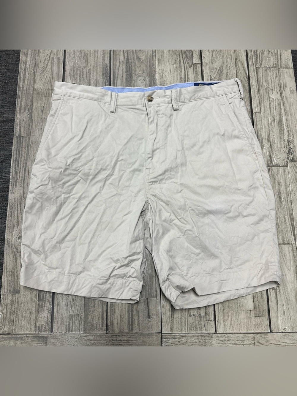 Polo Ralph Lauren 9-Inch Bedford Classic Fit Chino Short Size 38 Beige Preppy